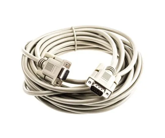 63-7521-96 Roline, 10m VGA Cable HD 15 Pin to HD 15 Pin Female / Male 11.01.6590-25