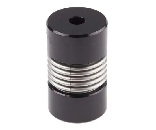 63-7404-47 Ruland Stainless Steel 19.1mm OD Bellows Coupling With Set Screw Fastening MBS19-5-5-A