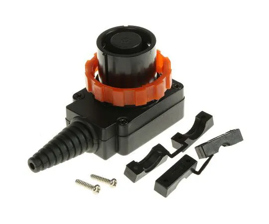 63-7428-45 RS PRO Right Angle Cable Mount Loudspeaker Connector Plug, 8 Way, 15A, Screw Down, Solder Termination 215-6414