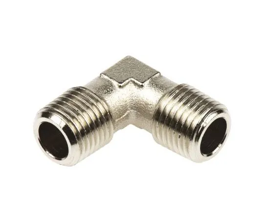 63-7510-77 Legris Pneumatic Elbow Threaded Adapter, R 1/4 Male x R 1/4 Male Male 0914 00 13