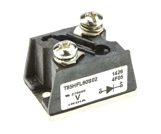 63-7515-06 Vishay 600V 85A, Silicon Junction Diode, 2-Pin T-Module VS-T85HFL60S02 VS-T85HFL60S02