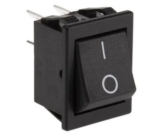 63-7462-30 Arcolectric Double Pole Single Throw (DPST), Latching Rocker Switch Panel Mount C1350ABAAB