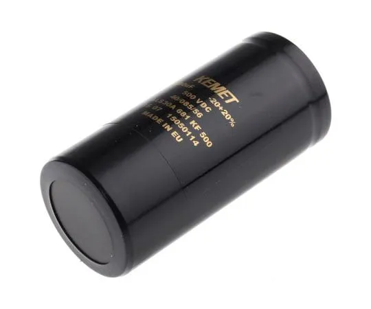 63-7516-88 KEMET 680μF 500V dc Aluminium Electrolytic Capacitor, Chassis Mount 51 x 105mm +85°C 51mm 105mm ALS30A681KF500