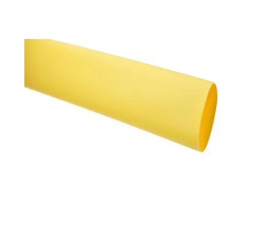 63-7407-41 TE Connectivity Yellow No Heat Shrink Tubing 6mm Sleeve Dia. x 1.2m Length, RNF-3000 Series 3:1 Ratio RNF 3000-6/2-4