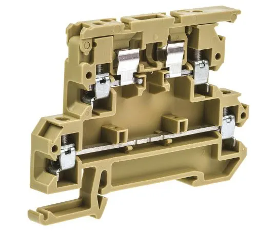 63-7460-45 Weidmuller, Brown, KDKS Series, 6.3A Double F***d DIN Rail Terminal 9503310000