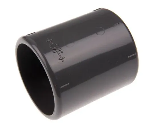 63-7426-14 Georg Fischer 721911111 Straight Equal Socket PVC Pipe Fitting, 51mm dia. 721911111
