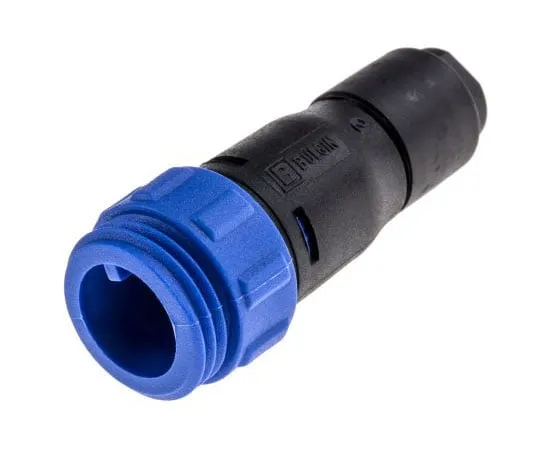 63-7538-31 Bulgin Buccaneer 400 Series In-line Connector, 2 contacts Plug PX0411/02P/5560