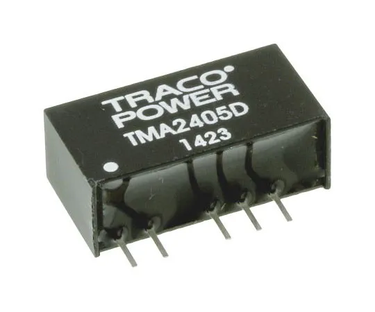 63-7415-70 TRACOPOWER TMA 1W Isolated DC-DC Converter Through Hole, Voltage in 21.6 → 26.4 V dc, Voltage out ±5V dc TMA 2405D