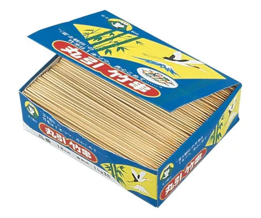 62-6505-63 Bamboo Round Skewer (Box 1 kg) 120 mm