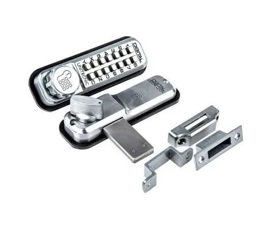 63-7512-55 Aluminium Mechanical Brushed Code Lock UNITEC 2200