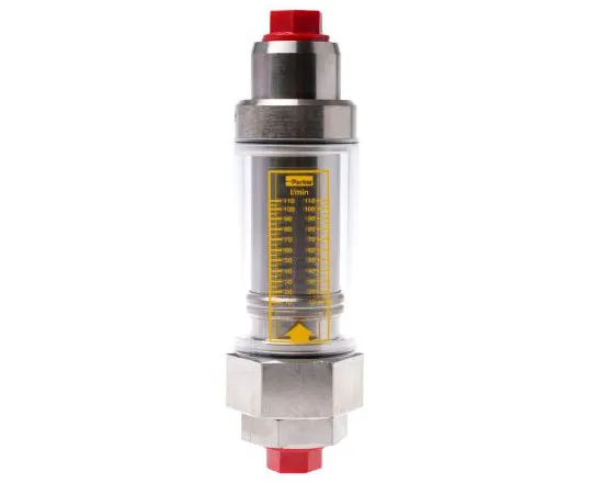 63-7418-56 Parker Variable Area Flow Meter, 10 L/min → 110 L/min, Flowline Series FM.26 322 229
