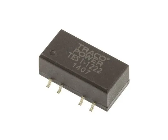 63-7357-78 TRACOPOWER TES 1 1W Isolated DC-DC Converter Surface Mount, Voltage in 10.8 → 13.2 V dc, Voltage out ±12V dc TES 1-1222