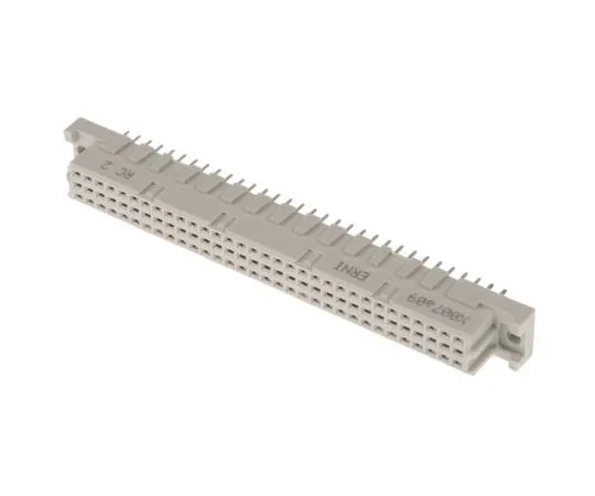 63-7361-12 ERNI 64 Way 2.54mm Pitch, Type C Class C2, 2 Row, Straight DIN 41612 Connector, Socket 223839