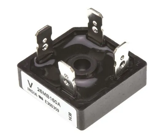 63-7435-66 Vishay VS-26MB160A, Bridge Rectifier, 25A 1600V, 4-Pin D 34 VS-26MB160A