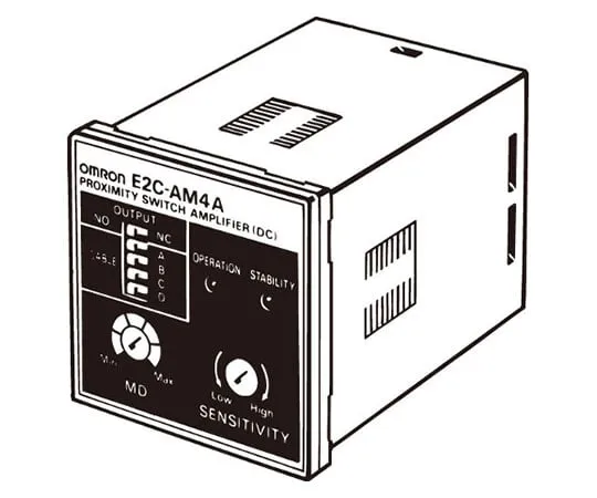 62-4824-77 Amplifier separation proximity sensor (bolium type) (amplifier unit section) E2C/E2C-H E2C-AM4A