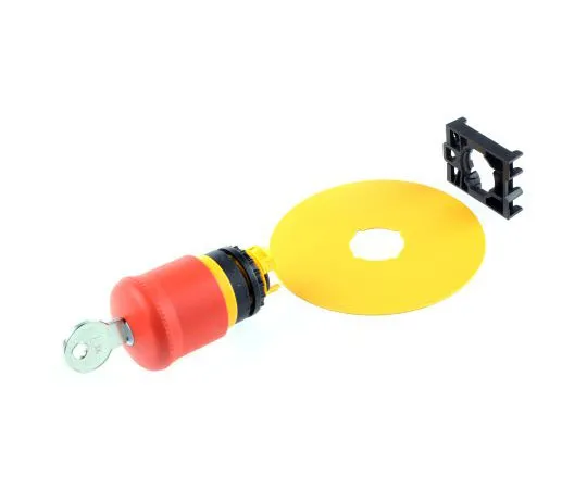 63-7526-66 Eaton M22 Series, Red Emergency Stop Push Button, Key Release, 22mm Cutout 78635831 & M22-PVS+M22-A+M22-XAK