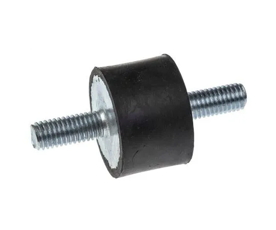 63-7440-55 FIBET 3020VV20-60 60mm Shock Mount M8 30mm Diameter 95.2kg Compression Load 4mm, Male to Male Natural Rubber 3020VV20-60