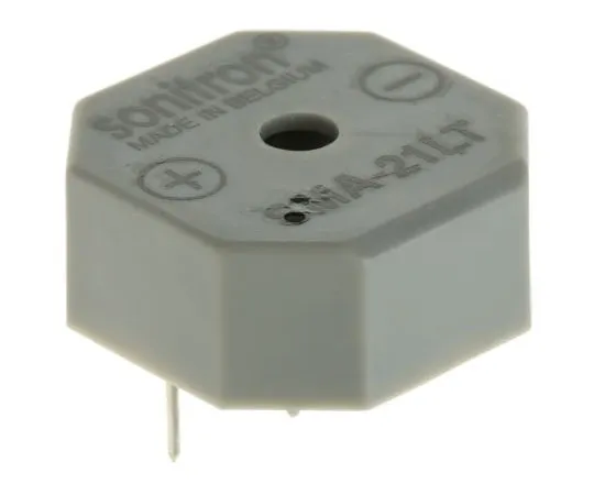 63-7473-53 Sonitron 1.5 → 15 V 90dB Through Hole Multifunction Internal Buzzer, 3285 → 3315 Hz SMA-21LTP17.5