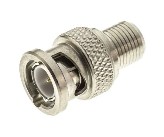 63-7475-19 Radiall Straight 75Ω Cable Mount BNC Connector, Plug, Nickel, Crimp Termination, RG11, RG144, RG216 R142095000W