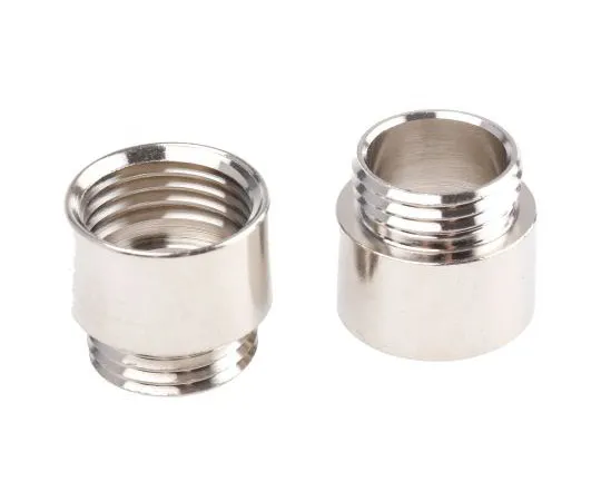 63-7528-71 Lapp PG9 → M16 Cable Gland Adapter, Nickel Plated Brass 52104491