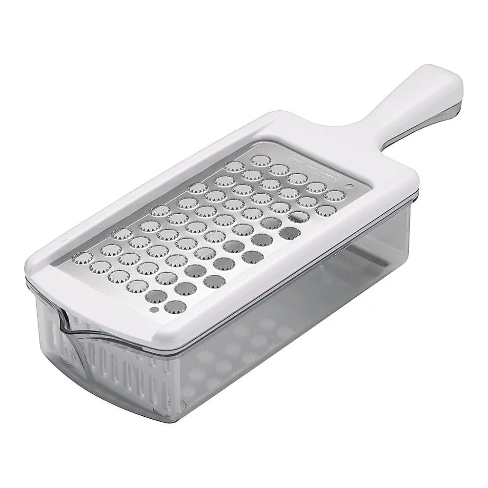 62-6469-09 Stainless Steel Grater Oshibori White