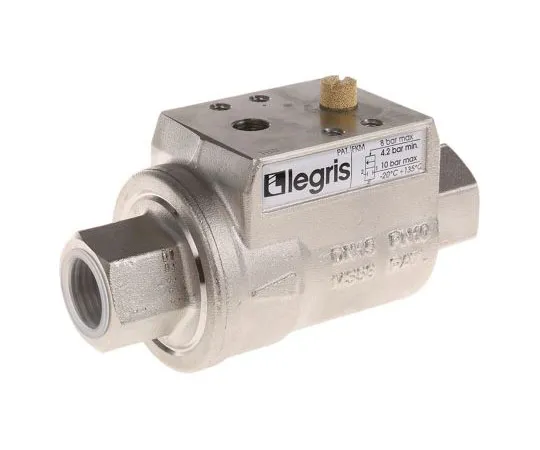 63-7439-47 Legris Axial Pneumatic Valve, 1/2 in G 4202 15 21 20
