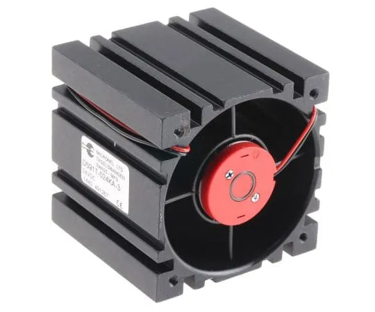 63-7515-89 Micronel D590T Series Axial Fan, 62 x 62 x 60mm, 68.58m³/h, 5.54W, 24 V dc D591T-024KA-3