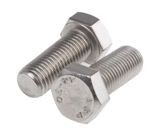 63-7456-86 Plain Stainless Steel Hex M16 x 40mm Set Screw 263-2277