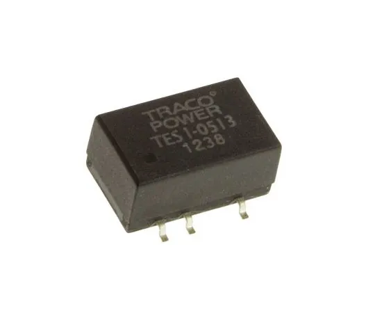 63-7357-52 TRACOPOWER TES 1 1W Isolated DC-DC Converter Surface Mount, Voltage in 4.5 → 5.5 V dc, Voltage out 15V dc TES 1-0513