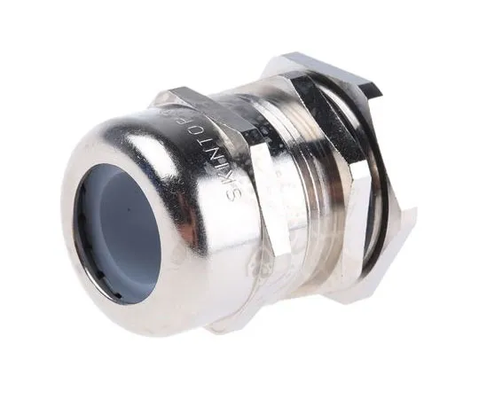 63-7444-31 Lapp Skintop PG21 Cable Gland With Locknut, Nickel Plated Brass, IP68 52003540+52015820