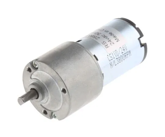 63-7454-28 RS PRO, 24 V dc, 300 mNm DC Geared Motor, Output Speed 30 rpm 258-8344