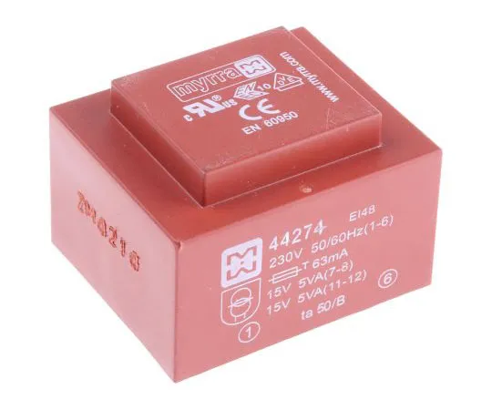 63-7399-17 15V ac Through Hole PCB Transformer, 10VA 44274