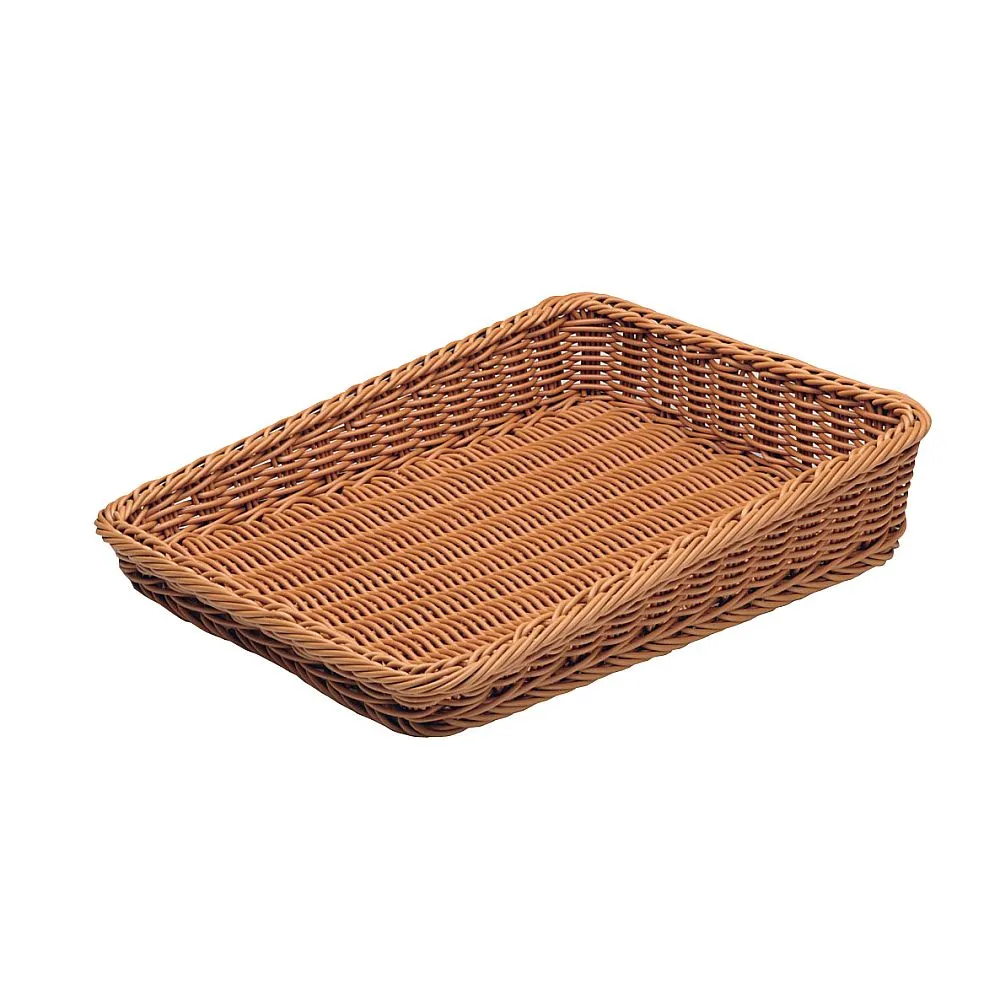 62-6402-73 Resin Futabuchi Display Basket Tilting Large Tea 91-027A