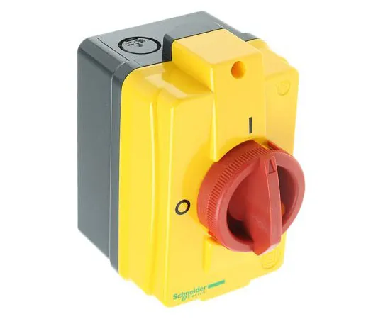 63-7540-82 3 Pole Panel Mount Non F***d Isolator Switch, 16 A, 5.5 kW, IP55 VCFN20GE