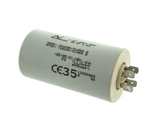 63-7514-09 KEMET 35μF Polypropylene Capacitor PP 470V ac ±5% Tolerance Chassis Mount C27 Series C274AC35350SA0J