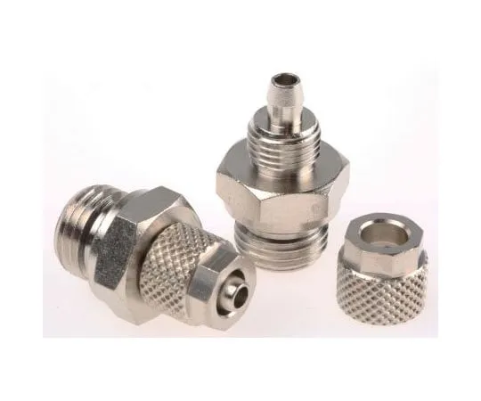63-7478-56 RS PRO Pneumatic Straight Threaded-to-Tube Adapter, G 1/4 Male, Push In 6 mm 299-3998