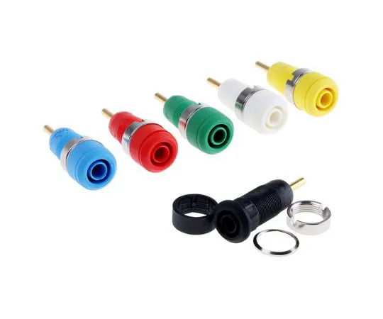 63-7529-94 Black, Blue, Green, Red, White, Yellow Female Banana Plug Screw 20985