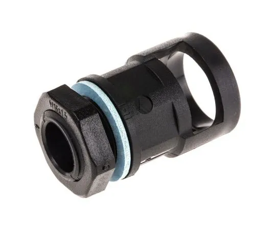 63-7455-39 PMA Straight Cable Conduit Fitting, PA 6 Black Black 12mm nominal size IP68 M16 BVNV-M162
