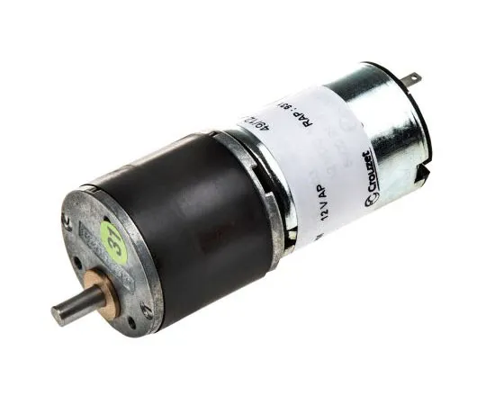 63-7407-69 Crouzet, 12 V dc, 0.5 Nm, Brushed DC Geared Motor, Output Speed 4.6 rpm 82862202