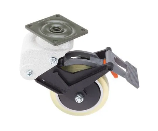 63-7475-93 RS PRO Braked Swivel Swivel Castor, 110kg Load Capacity, 100mm Wheel Diameter 296-2871