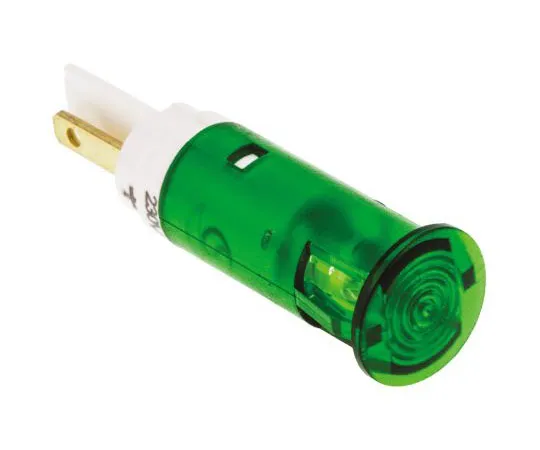 63-7511-38 Signal Construct Green Indicator, Tab Termination, 230 V, 10mm Mounting Hole Size SKGU10728