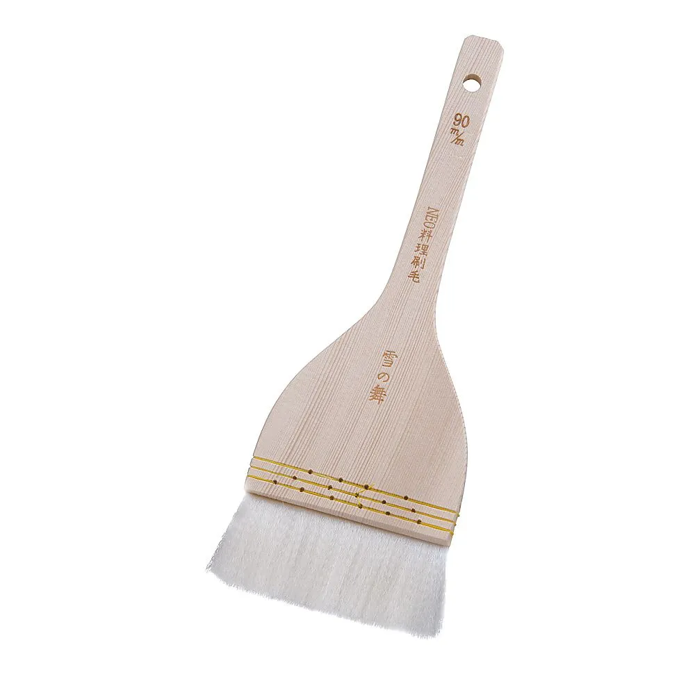 62-6506-84 NEO Cuisine Brush Snow Dance (Embedded Nylon Hair) 90 mm