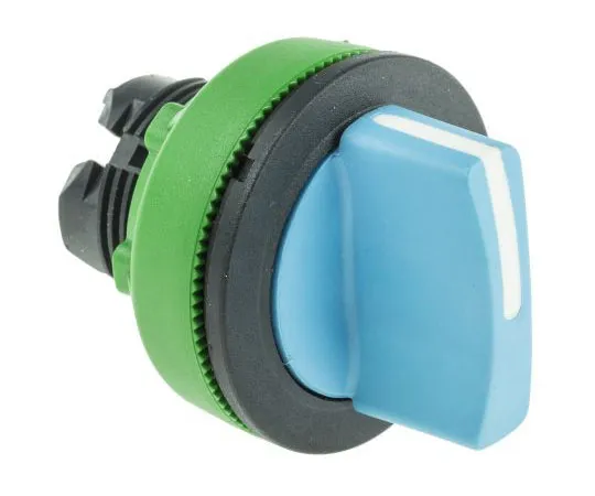 63-7389-42 Schneider Electric Harmony XB5 3 Position Selector Switch Head Standard Handle Blue Spring Return Right to Centre ZB5FD806