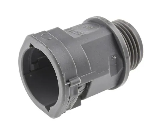 63-7548-25 PMA Straight Cable Conduit Fitting, PA 6 Grey 20mm nominal size IP66 M20 SLND-M207