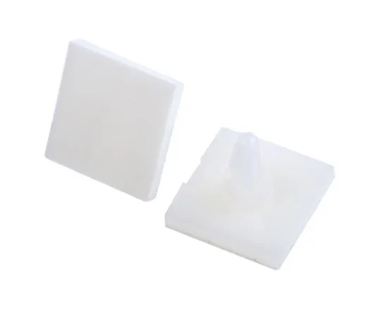 63-7420-80 LCBSB-04-01A-RT, 6.4mm High Nylon PCB Support for 4mm PCB Hole, 17.8 x 17.8mm Base LCBSB-04-01A-RT