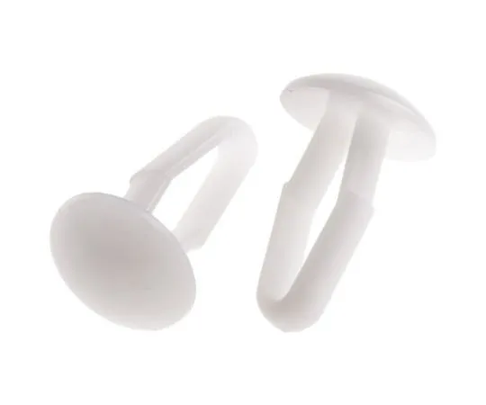 63-7515-35 15mm White Plain POM Snap Rivet, 1 → 5.5 mm Thickness DF-137-031 WHITE
