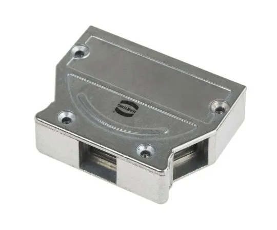 63-7379-42 HARTING D-Sub, InduCom Series Metal Side Entry, Top Entry D-sub Connector Hood, 25 Way 61030010012