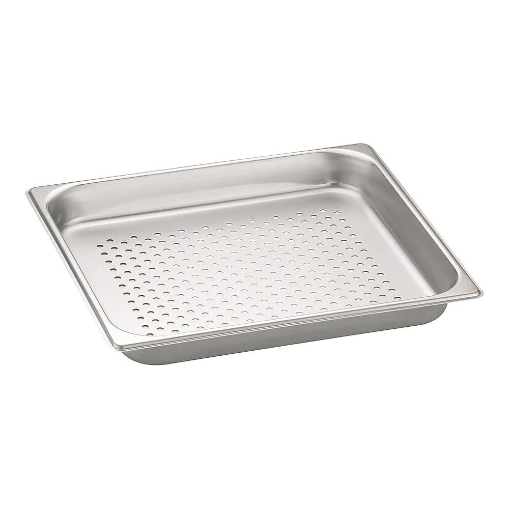62-6359-24 18-8 Gastronomic Hole Pan 2/3 40 mm AGS0707