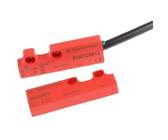 63-7536-02 Preventa XCS-DMC Magnetic Safety Switch, Plastic, 24 V dc XCSDMC5912