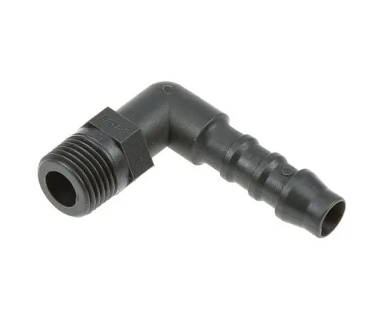 63-7535-19 Elbow Male Hose Coupling 1/8in, 1/8 in R Male, Polyamide 419-7394